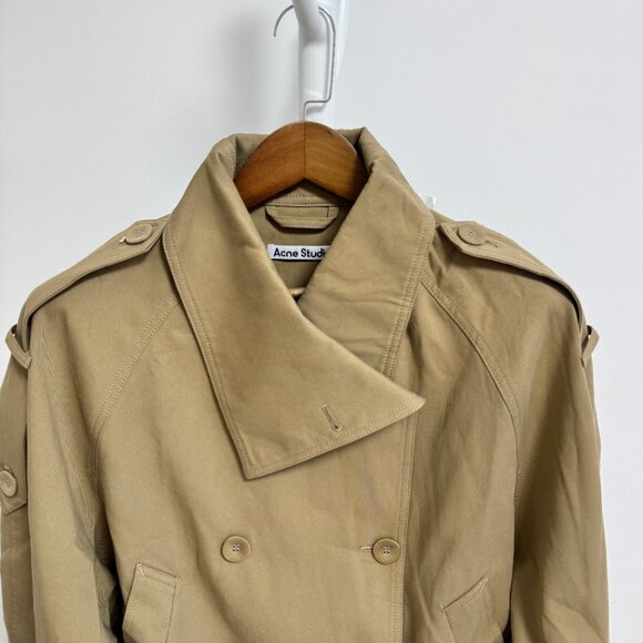 NWOT !Acne Studios Oriso double-breasted twill jacket - Picture 6 of 12